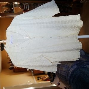 Denim and Company Seersucker Blouse